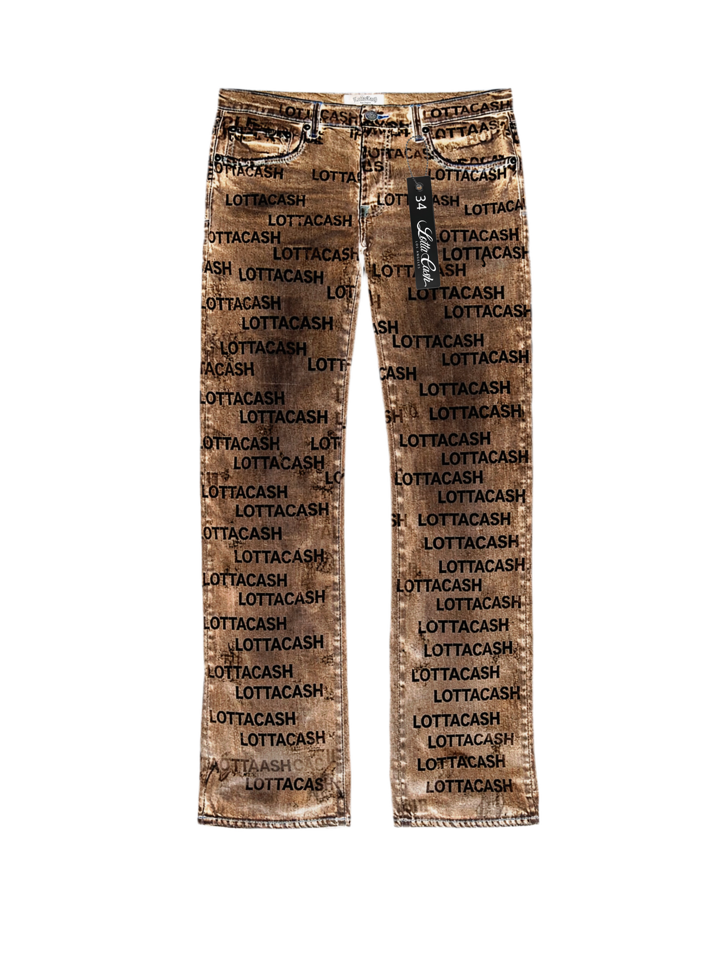 LOTTACASH JEAN (BROWN)